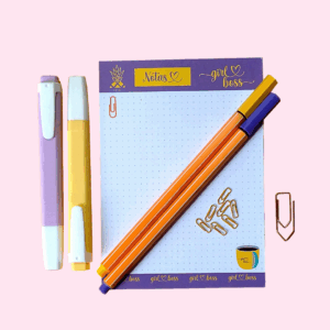 Bloco de Notas Girl Boss