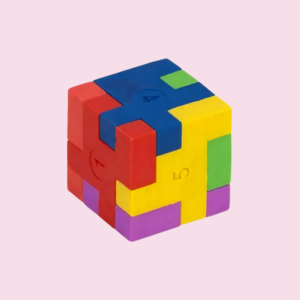 BORRACHA TETRIS CUBO 6 EM 1