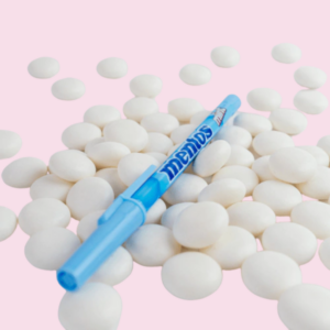 CANETA AZUL MENTOS COMPACTOR