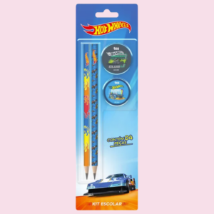 KIT ESCOLAR HOT WHEELS