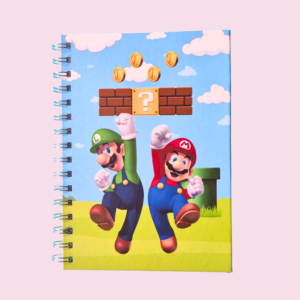 CADERNO A5 MÁRIO E LUIGI